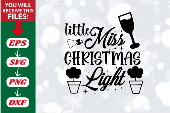 Funny Christmas Quotes, Little Miss... Graphics and Crafts