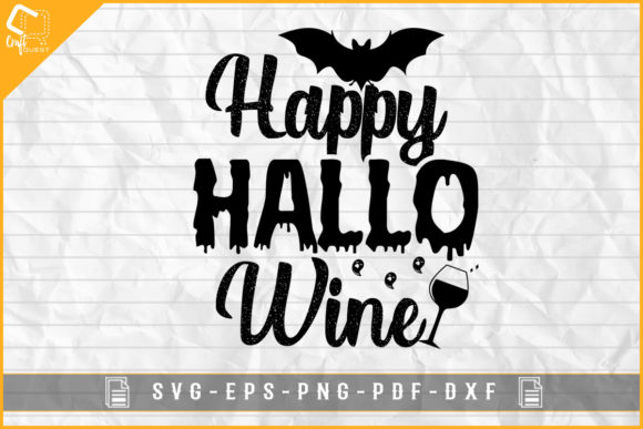 Halloween Happy Hallowine Funny Design Graphics and Crafts Review
