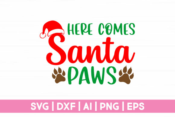 Santa Paws Funny Christmas Gifts Graphics and Crafts Review